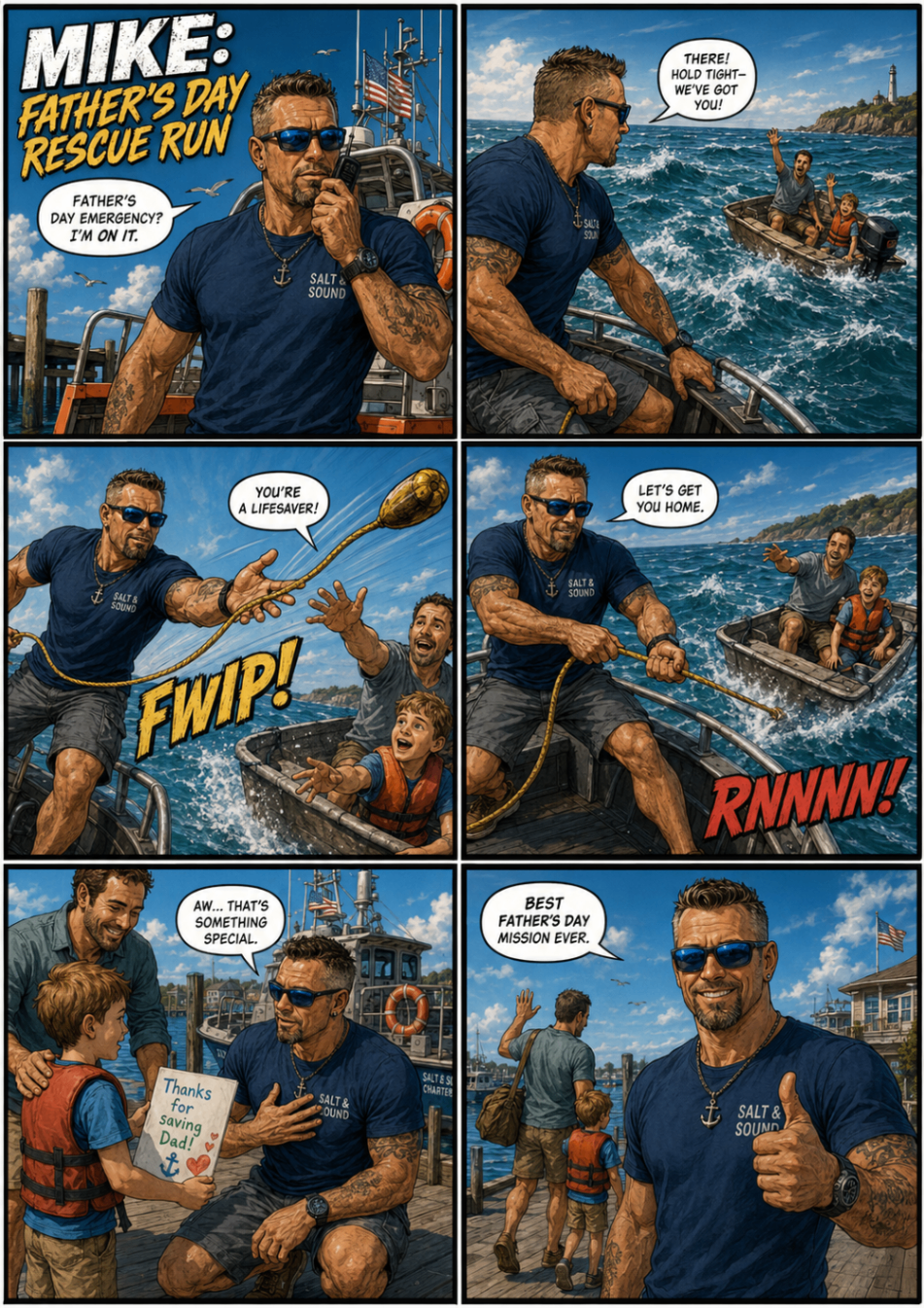 Mike: Father's Day Rescue Run — Part 1 cover