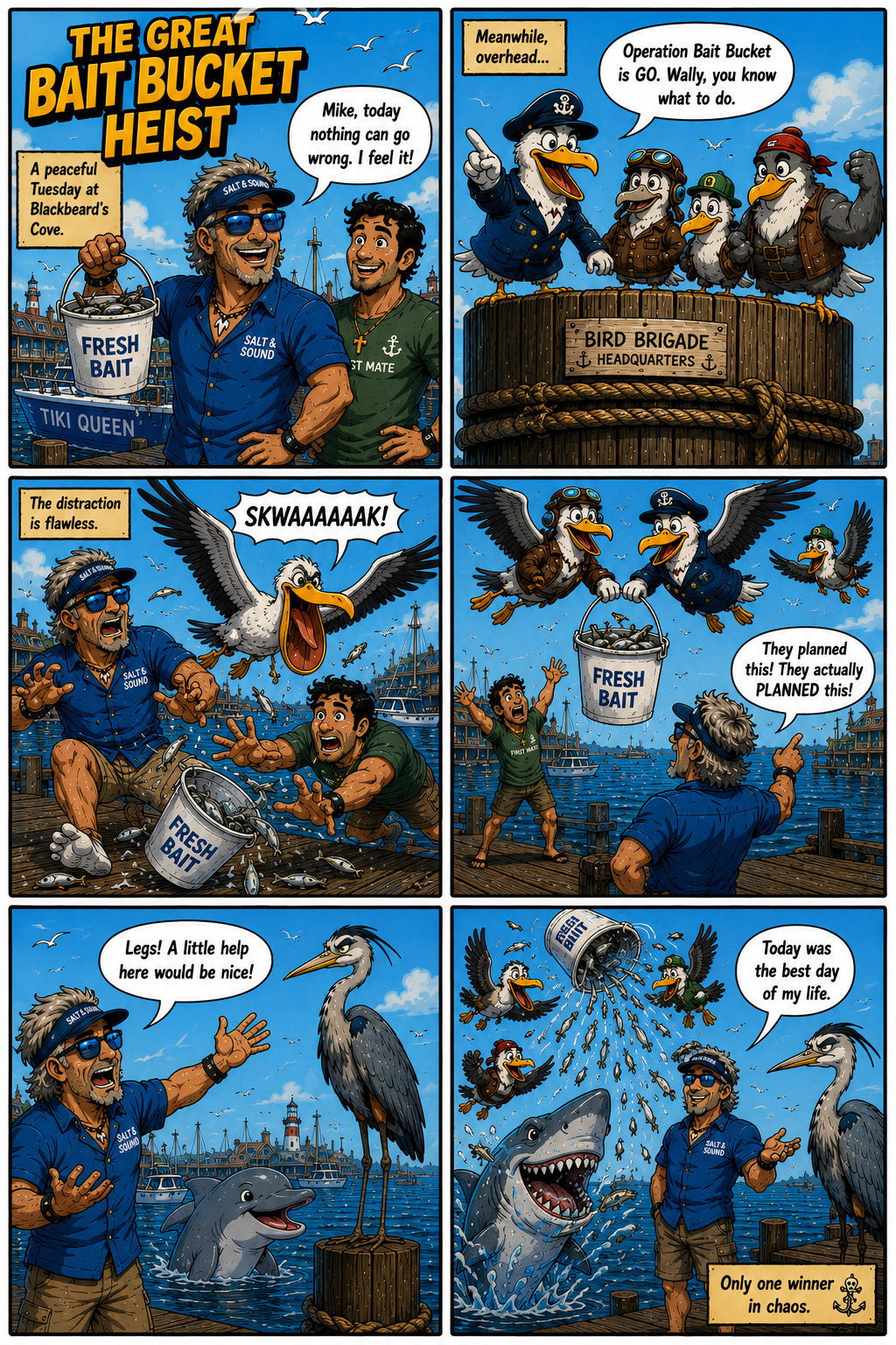 The Great Bait Bucket Heist cover