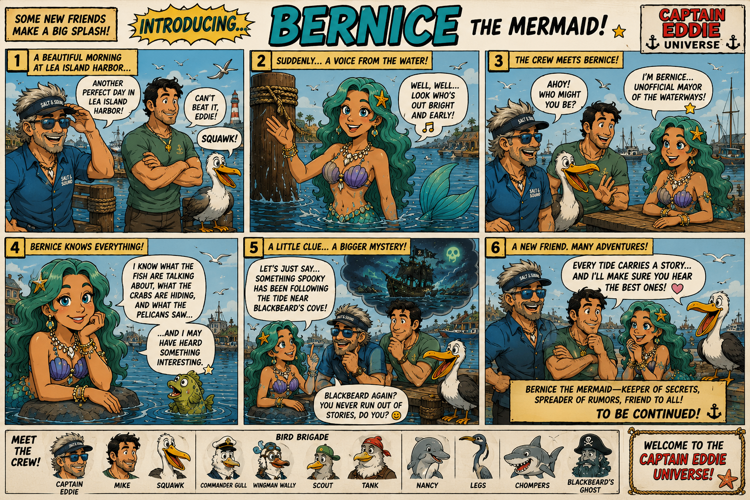 Introducing Bernice the Mermaid! cover